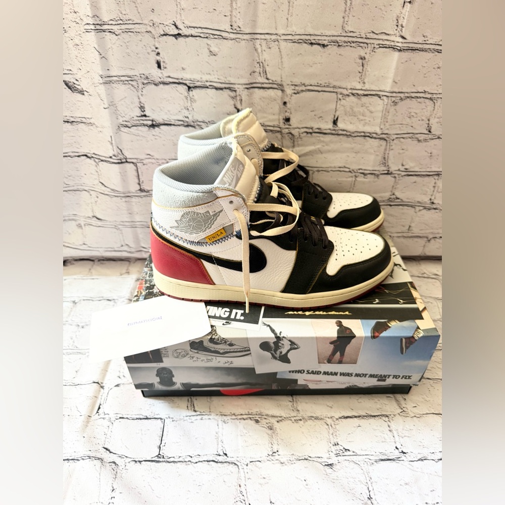 Air Jordan 1. Union. Los Angeles Black Toe. Size 10.5